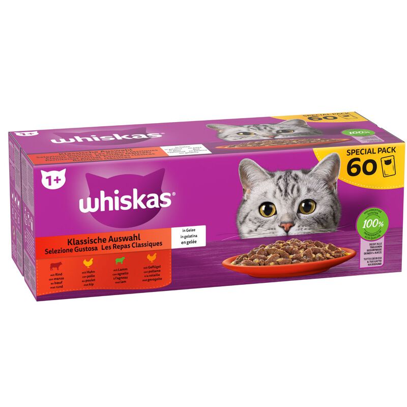 Whiskas Selezione Gustosa in gelatina 60x85gr