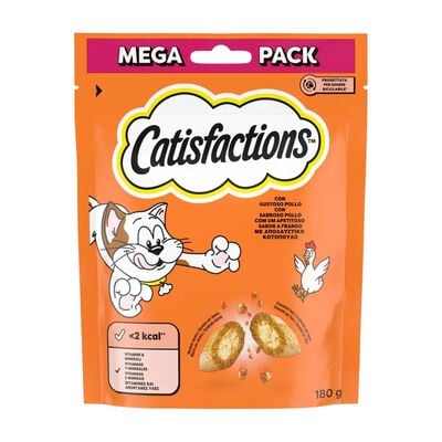 Catisfactions Snack per Gatto con Pollo 180 gr