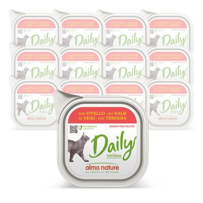 Almo Nature Daily Cat Adult Vitello 100g 