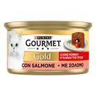 Gourmet Gold Cuore Morbido Cat Adult con Salmone 85 gr