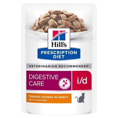 Hill's Prescription Diet Cat i/d Digestive Care con Pollo 85 gr