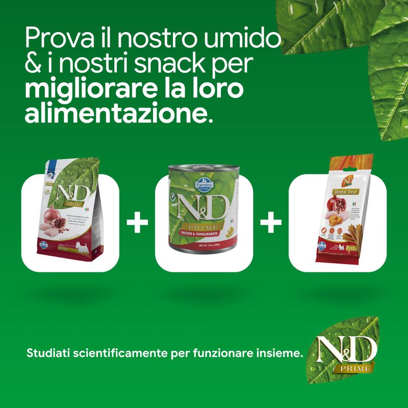 N&D Farmina Prime Dog Adult Mini Pollo & Melograno 2,5 kg