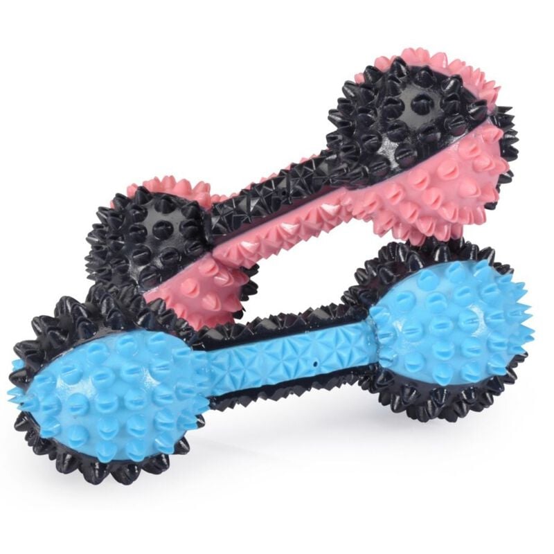 Camon Gioco Cane Manubrio in TPR con Punte e Squeaker