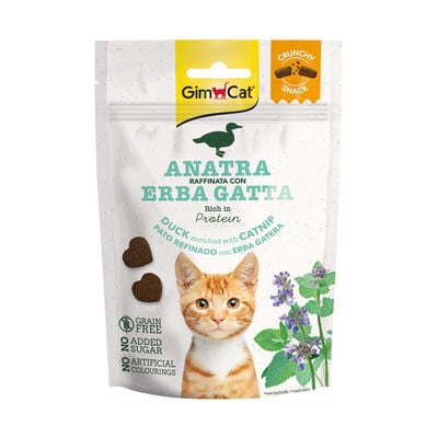 Gimcat Snack Crunchy Anatra 50 gr