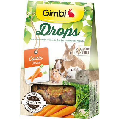 Gimbi Drops con Carote 50 gr