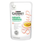 Gourmet Nature's Creation Soup Cat Adult Salmone e Verdure 40 gr