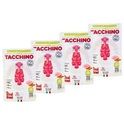 Real Bowl Cibo umido per cani adulti Tacchino 400 gr