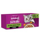 Whiskas Cat Adult Tasty Mix in Gravy 40 pz x 85 gr