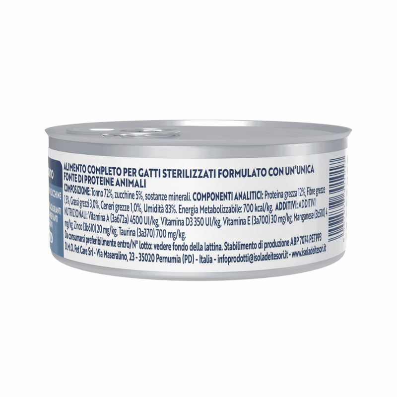 Monopro Cat Steril Trancetti tonno con zucchine 70gr