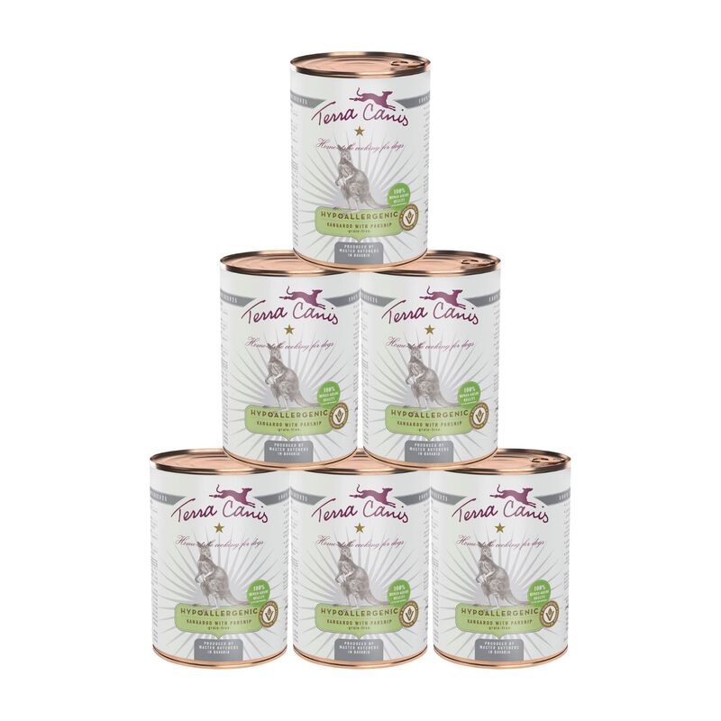 Terra Canis Dog Ipoallergenico Canguro con pastinaca 400 gr
