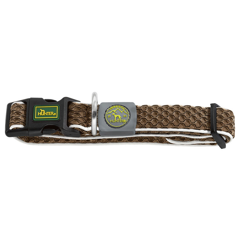 Hunter Collare Hilo Viario Basic S/M Marrone