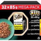 Sheba Cat Vaschetta Selezione in salsa Delicata Multipack 32x85 gr image number 0
