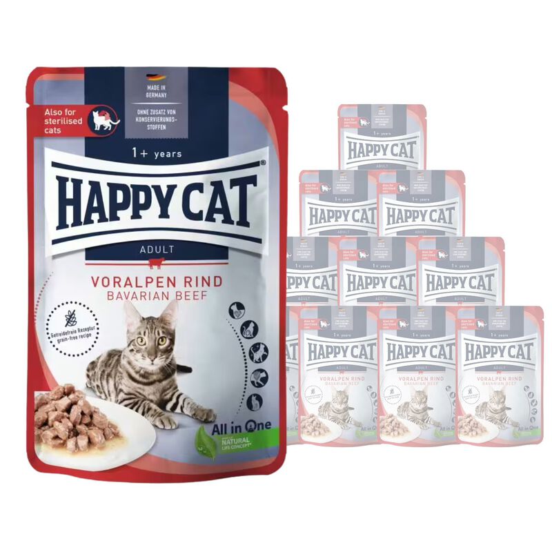 Happy Cat Culinary Manzo in Salsa 85 gr