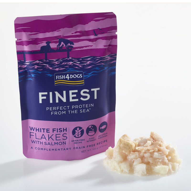 Fish4Dogs Finest Fiocchi di Tonno con Acciughe 100 gr