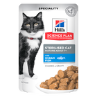 Hill's Science Plan Cat Steril Mature 7+ Pesce dell'Oceano 85gr