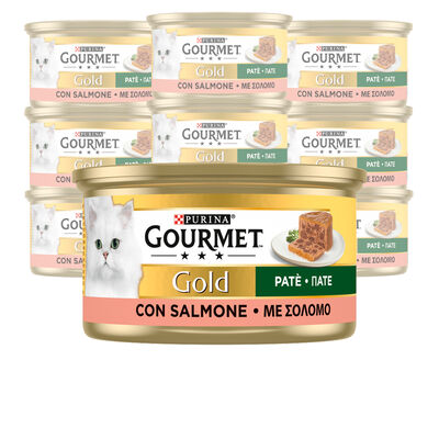 Gourmet Gold Cat Adult Patè con Salmone 85 gr