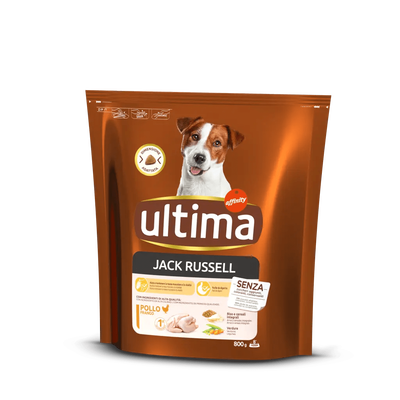Ultima Dog Adult Jack Russell con Pollo 800 gr
