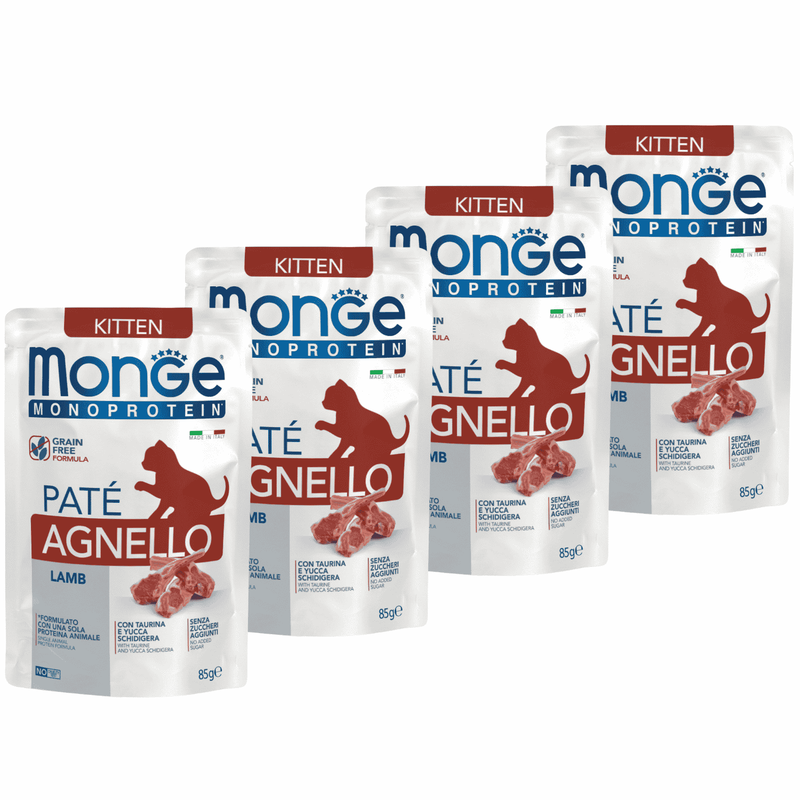 Monge Monoprotein Pat&eacute; per gattini Agnello 85 gr
