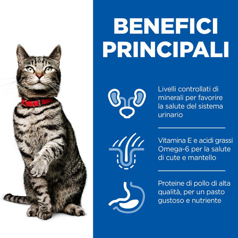 Hill's Science Plan Cat Adult Urinary Health con Pollo 1,5 kg