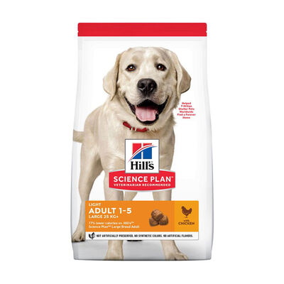 Hill's Science Plan Dog Adult Light Large Breed con Pollo 14 kg