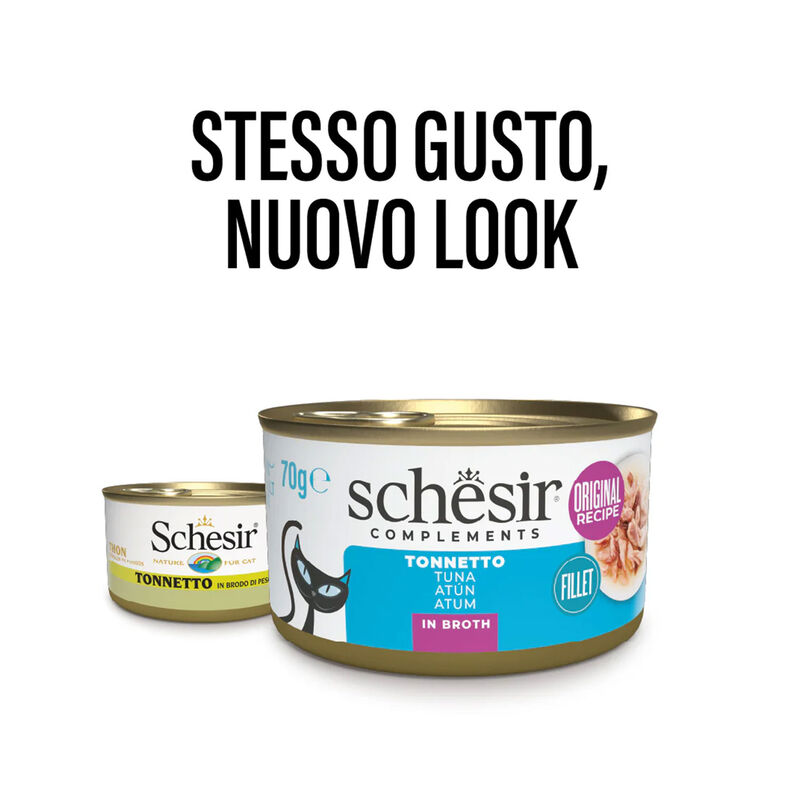Schesir Cat Tonnetto in brodo 70 gr