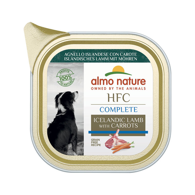 Almo Nature HFC Complete Dog Agnello Islandese con Carote  85gr