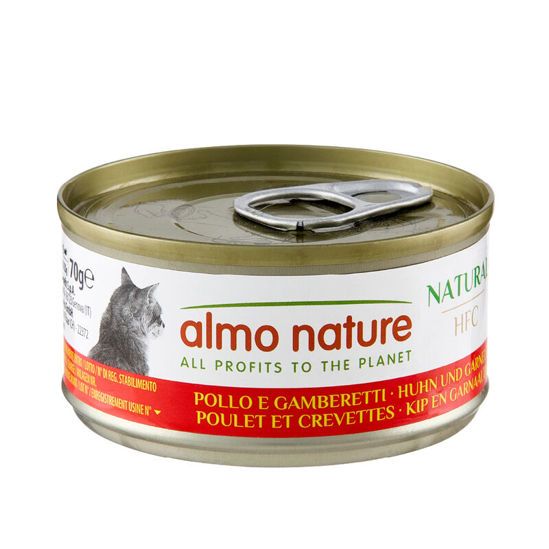Almo Nature HFC Natural Cat Pollo e Gamberetti 70 gr