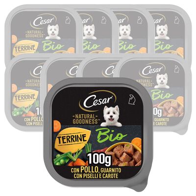 Cesar Dog Adult Natural Goodness Bio Terrine con Pollo 100 gr