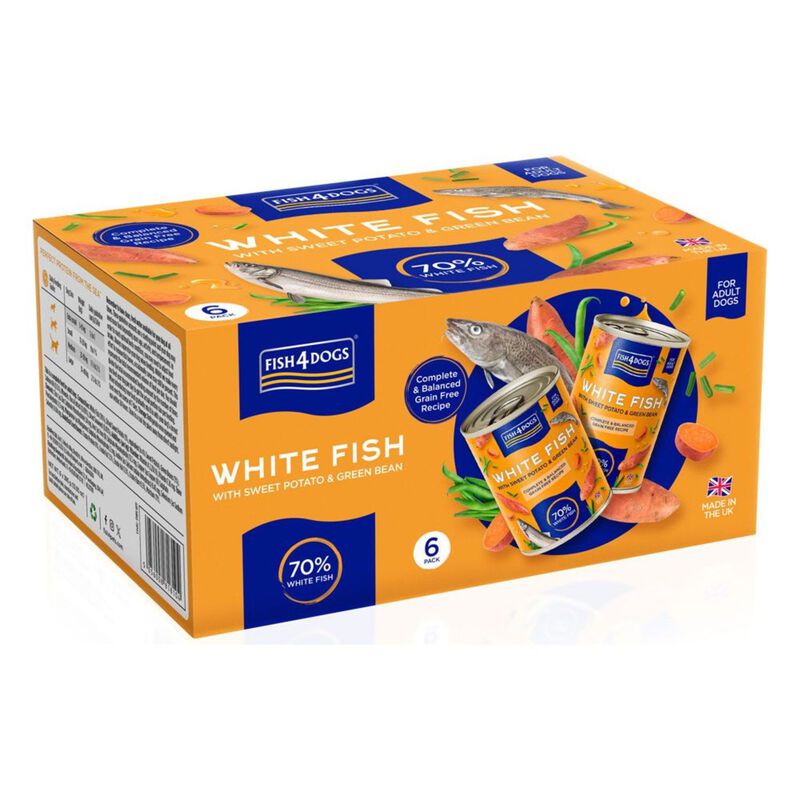 Fish4Dogs Finest Salmone con carote e patate 395 gr