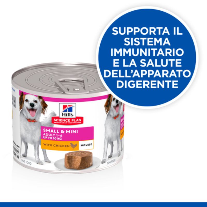 Hill's Science Plan Dog Adult Small & Mini Mousse Pollo 200 gr