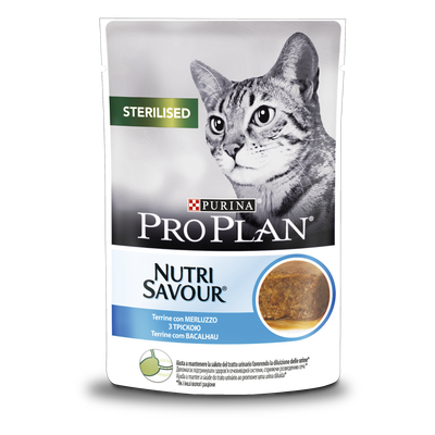 Purina ProPlan Cat Adult Sterilizzati con Merluzzo 85 gr
