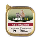 Naturalpet Cat Adult Paté con Manzo e Cuore 100 gr