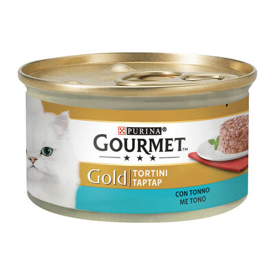 Gourmet Gold Tortini Cat Adult  con Tonno 85 gr