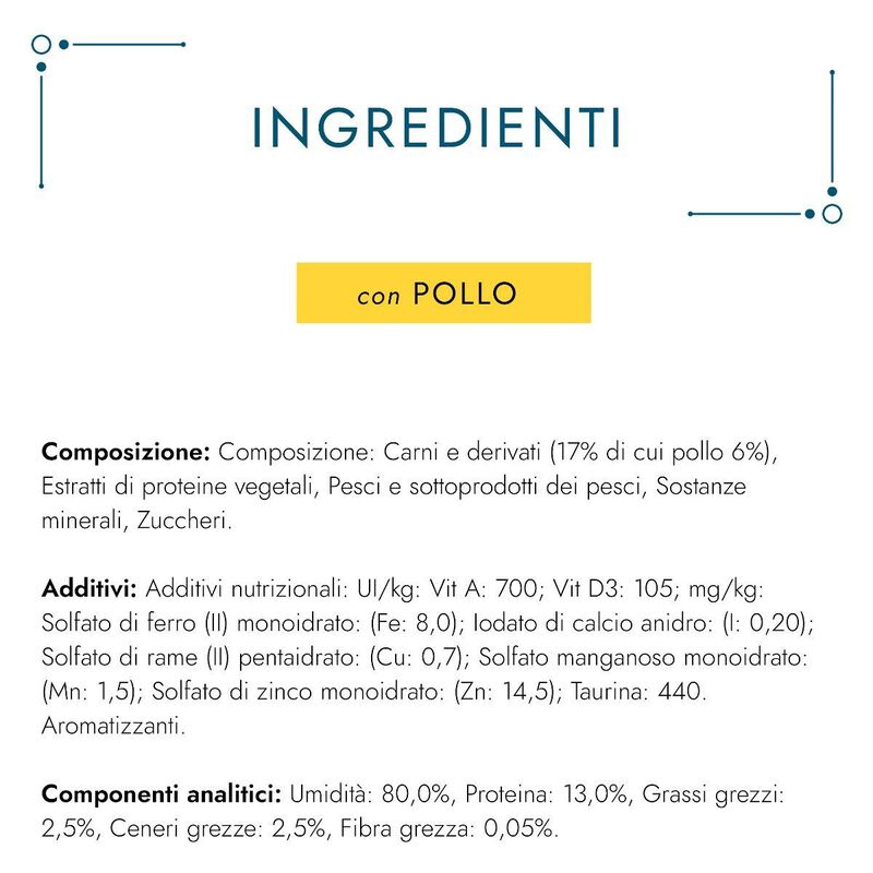 Gourmet Perle Cat Adult Filettini in Salsa con Pollo 85 gr