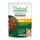 Natural Trainer Cat Adul Sterilised straccetti con pollo 85gr