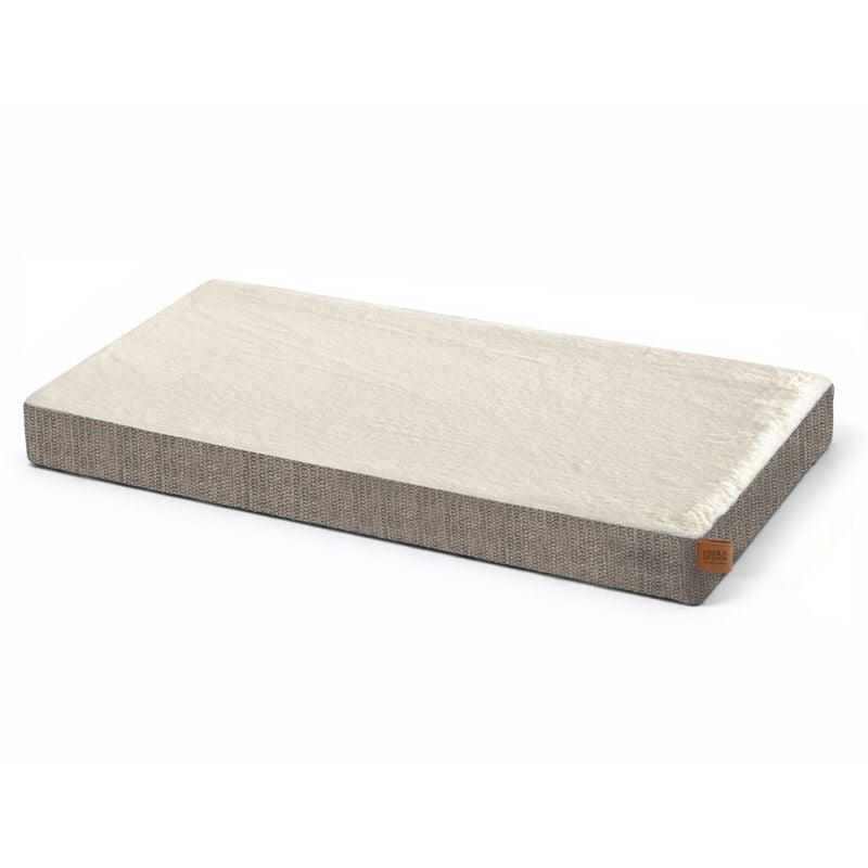 L'Isola dei Tesori Materasso per cani Memory Mattress Grigio 60 x 100 cm