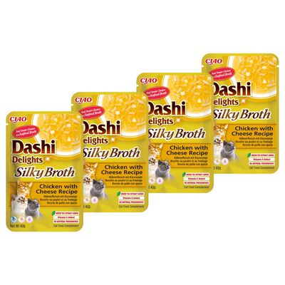 Ciao Dashi Delights Silky Broth Brodo Dashi con straccetti di Pollo e Formaggio 40 gr