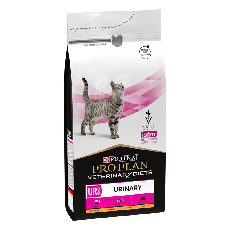 Purina Pro Plan Veterinary Diets Cat UR Urinary St/Ox ricco in Pollo 1,5 kg