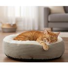 L'Isola dei Tesori Cuccia Ciambella con cuscino estraibile 60xh24 cm