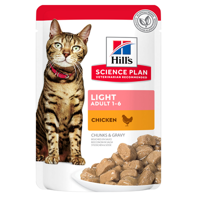 Hill's Science Plan Cat Adult Light al Pollo 85 gr