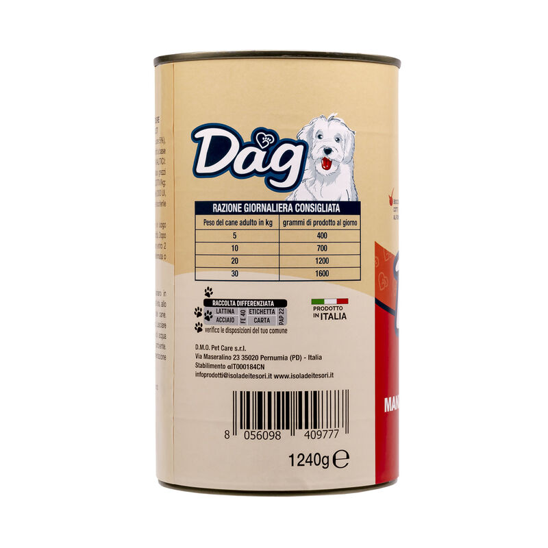 Dag Dog Adult All Breeds Manzo cuore e verdure 1240 gr