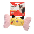 Camon Gioco per Cani Ossi in peluche con squeaker 20 cm