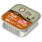 O-life Cat Adult Sterilised Pat&eacute; Vitello con olive 90gr