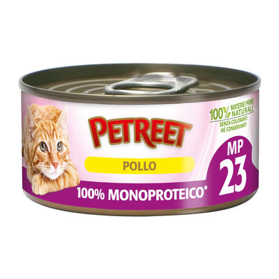 Petreet Cat 100% monoproteico Pollo 60 gr