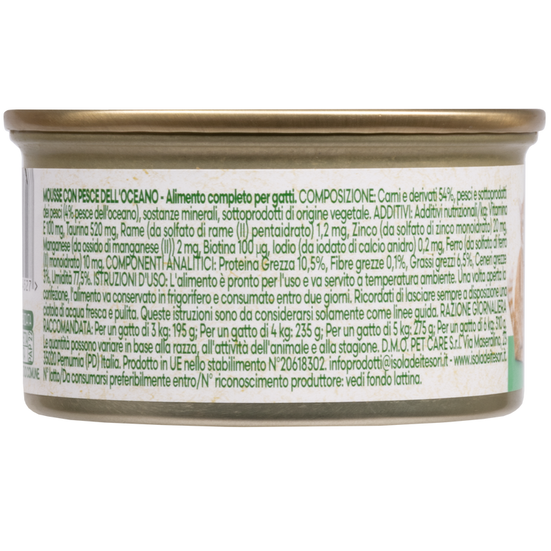 Naturalpet Cat Adult Mousse Pesce 85gr