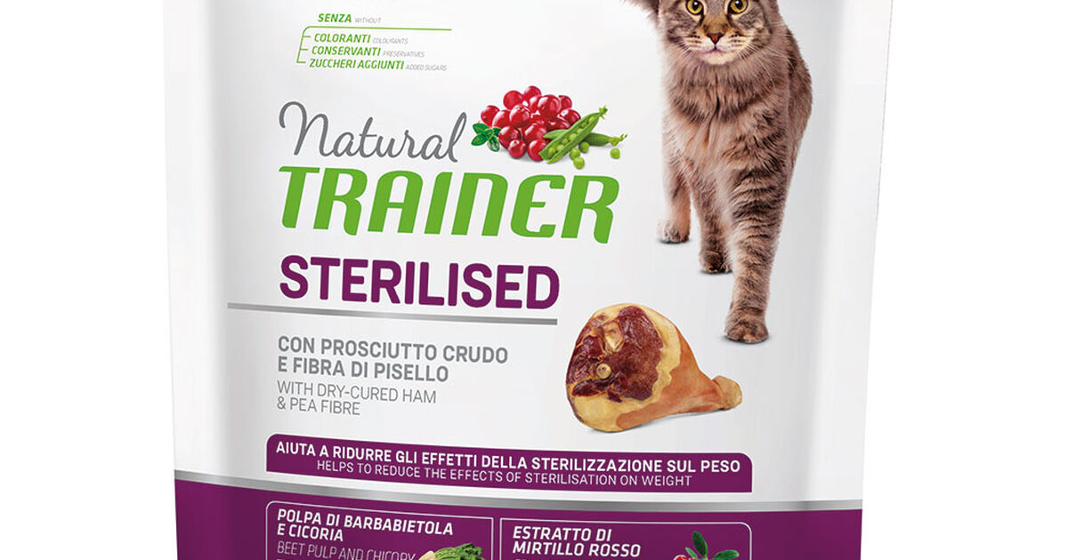 Croccantini Natural Trainer Per Gatti Sterilizzati - Con Salmone - 1.5 Kg - Foto 6