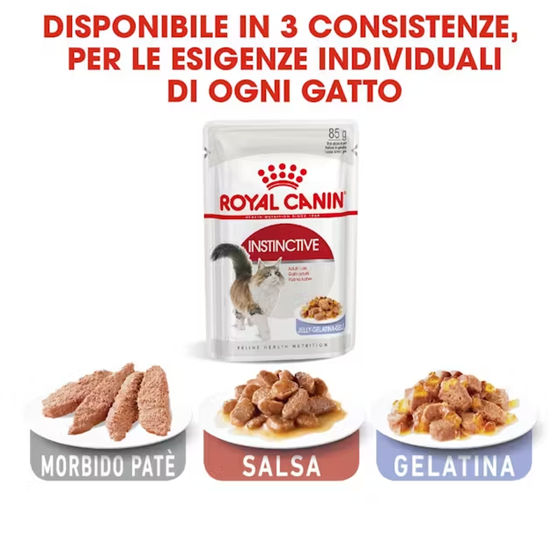 Royal Canin Cat Adult Instinctive Jelly 85 gr