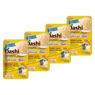 Ciao Dashi Delights Delicati Fiocchi di Pollo e Formaggio in brodo Dashi 40 gr