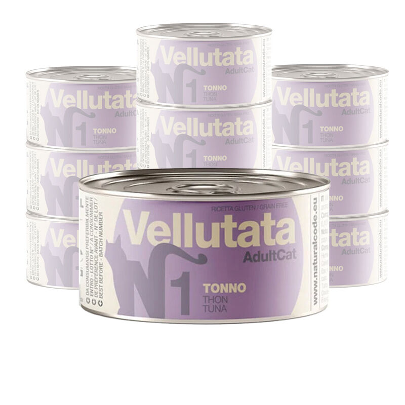 Natural Code Cat Adult Vellutata Tonno 85gr n.1