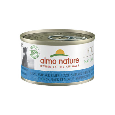 Almo Nature HFC Natural Dog Tonno Skipjack e Merluzzo 95gr
